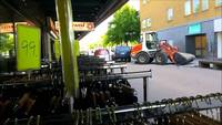 Robbed pawnbroker wheel loader in Stockholm 