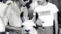 Freddie Mercury , Michael Jackson et Louie le lama 