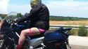 Chaud sur sa moto