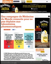 Une campagne de Médecins du Monde censurée pour ne pas déplaire aux laboratoires pharmaceutiques
