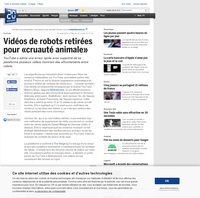 Les robots de youtube, seraient-ils sensibles?