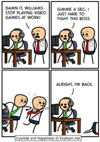 Jouer au travail