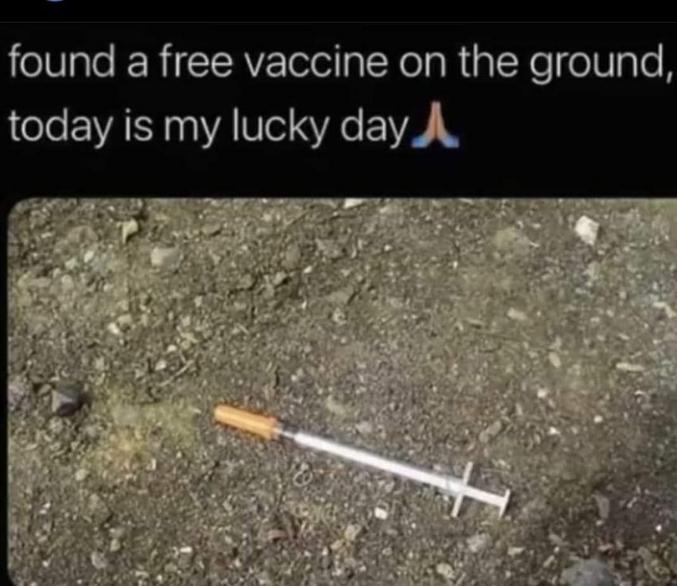 J’ai trouvé un vaccin covid gratuit. 