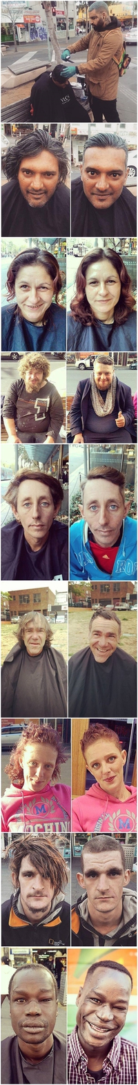 Coiffeur de rue