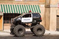 Grosse petite voiture de police