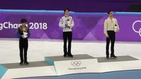 Podium des JO 2018
