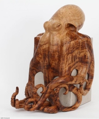 Poulpe en bois