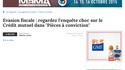 Le reportage sur le Crédit mutuel censuré par C+ ( par Bolloré)