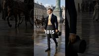 Evolution de la mode masculine