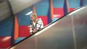 Escalator illusion