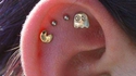 Boucle d'oreilles pour geekette