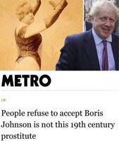 Les gens refusent d’accepter que Boris Johnson 