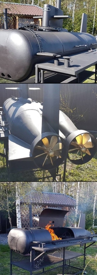 A fire submarine 