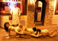 Woman centipede