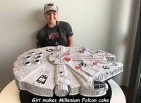 Gâteau Faucon Millenium