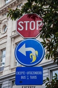 Nos amis belges (je crois...) respectent les bananes !