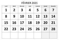 La seule bonne nouvelle de février.