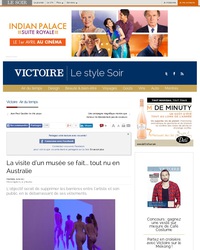 Visite d'un musée tout nu