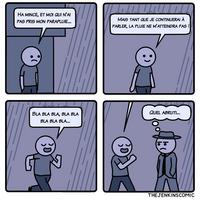 Kan on n'en pleut plus