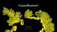 Cristallisation de différentes molécules