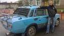Frimer avec sa caisse