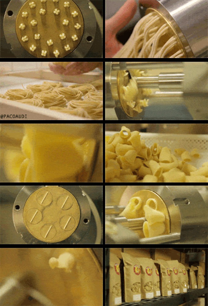 Des pâtes