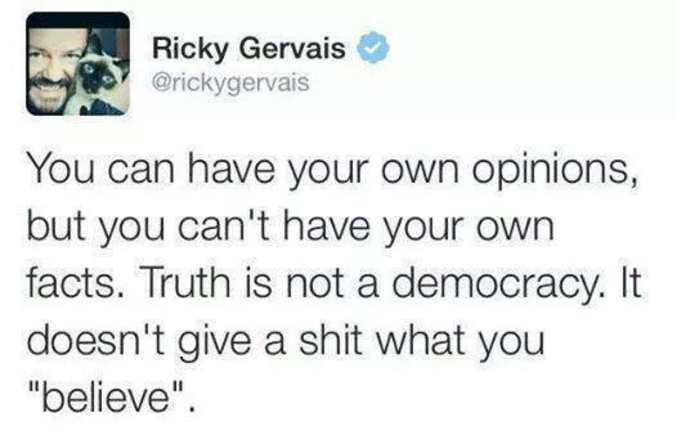 Si même Rick Gervais le dit...