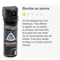 Un commentaire salé