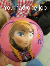 Ballon la Reine des Neiges