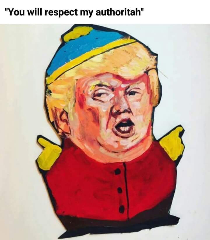Makes south park great again.