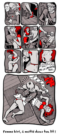 Strip les crayons de Florine