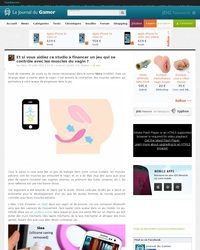 Un jeu pour smartphone contrôlé par le vagin !