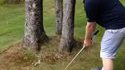 Coup délicat au golf
