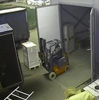 dechargement de camion