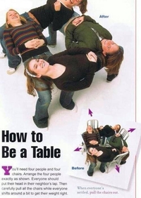 Comment devenir une table