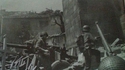 Italie 1944 : un sniper (allemand ?) vient de se faire dégommer d'une position haute (clocher ?) par un GI