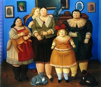 Botero le précurseur : famille au déconfinement