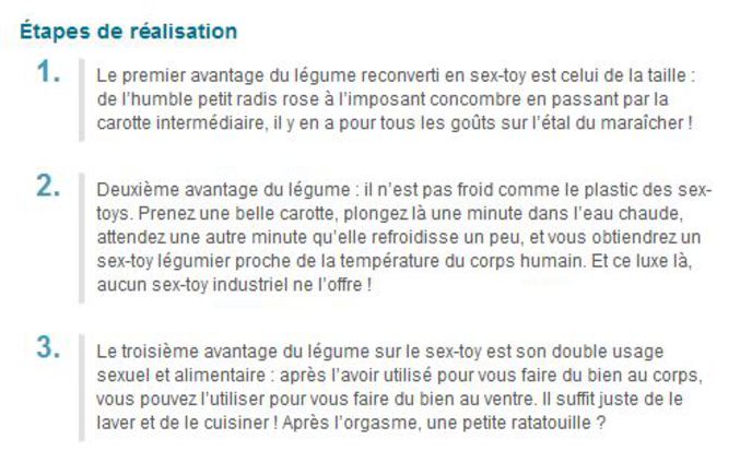 Carottes, concombres, radis... Y'en a pour tous les goûts! 