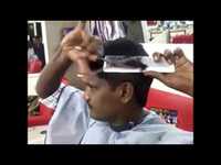 Guy who does not go to hairdresser