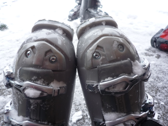 Même sur les chaussures de ski !