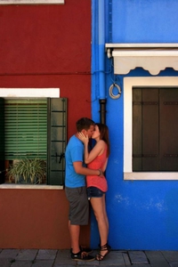 Rouge et bleu