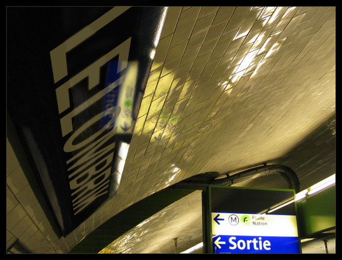 Nouvelle station de métro à Paris...