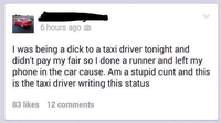 Escroc au taxi