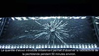 Voir la radioactivité de l'uraninite