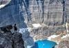 Joli lac glaciaire dans un Parc National du Montana