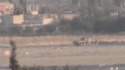 Un tank se prend un missile