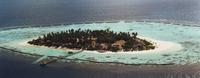 L'île Vakarufalhi aux Maldives
