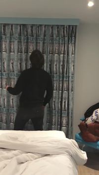 A l'hôtel, chambre avec vue imprenable