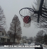Quand il fait vraiment trop froid...