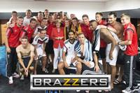 Dans le vestiaire après le match Allemagne - Portugal